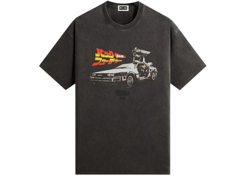 Kith x Back to the Future DeLorean Vintage Tee Black