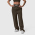 W034. Sorona® Terry Straight Leg Sweats - Dark Earth