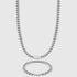 8mm Cuban Chain & FREE Cuban Bracelet Bundle