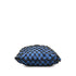 Fishnet Chain Crossbody Bag Woven Leather and Satin