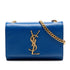 Classic Monogram Crossbody Bag Grainy Patent Small