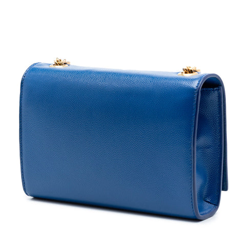 Classic Monogram Crossbody Bag Grainy Patent Small