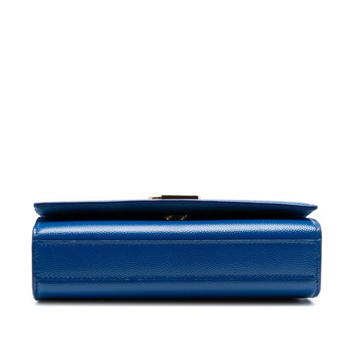 Classic Monogram Crossbody Bag Grainy Patent Small