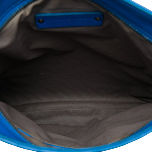 Flat Messenger Bag Intrecciato Nappa Medium