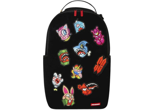 Sprayground Stuck On Ya Velcro Patch Backpack Multicolor