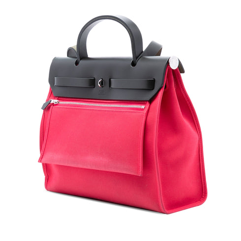 Herbag Zip Leather and Toile 31