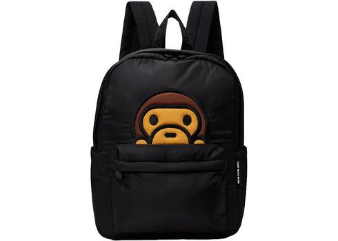 BAPE Baby Milo Soft Backpack Black