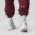 0655. Tech-Terry™ Oversized Sweats - Crimson "Global"