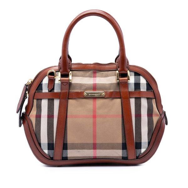 Bridle Orchard Bag House Check Canvas Small