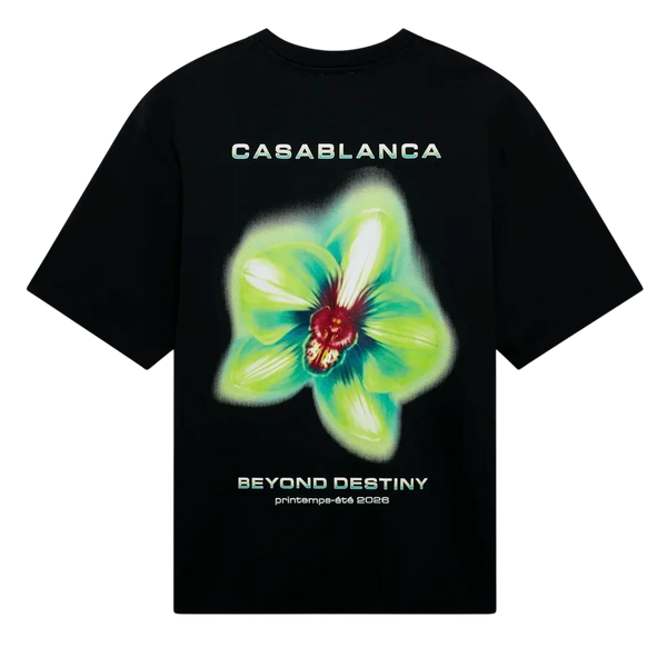 T‑shirt Casablanca Oversized Glitch Orchid