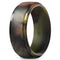 VVS Jewelry Camouflage Green Silicone Wedding Band