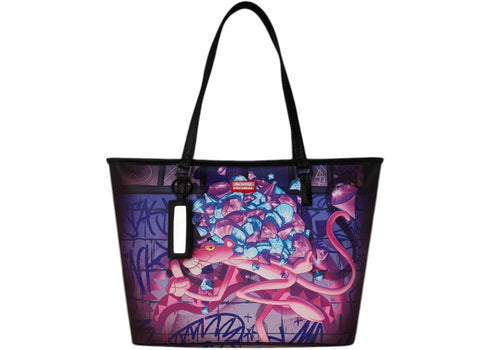 Sprayground Pink Panther Diamond Heist Tote Multicolor