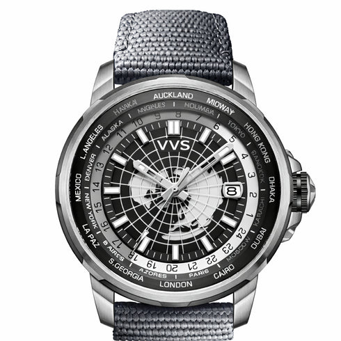 VVS Watches™ Voyager | Earth GMT