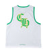 Chrome Hearts Green Reversible Mesh Basketball Jersey