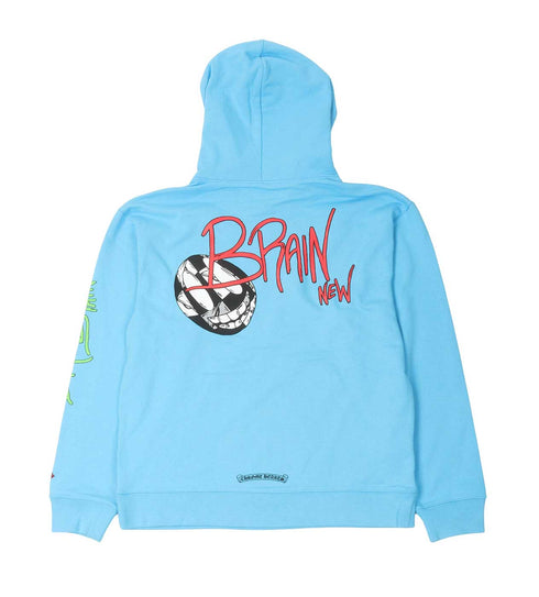 Chrome Hearts Matty Boy 'Brain New' Hoodie Blue