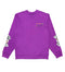 Chrome Hearts Matty Boy 'I Want More' Crewneck Purple