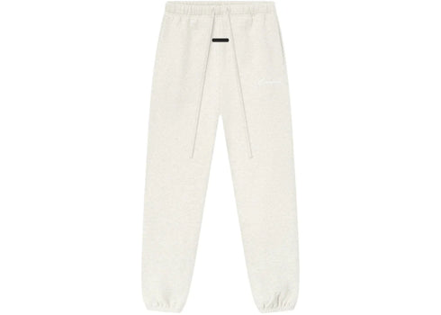 Fear of God Essentials Signature Classic Sweatpant Oatmeal Heather/Light Heather