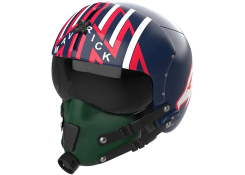 Marcus Theatres Top Gun 40th Anniversary Maverick Helmet Popcorn Bucket