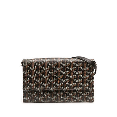Varenne Continental Wallet with Strap Coated Canvas