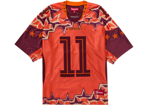 Supreme Stars Football Jersey Orange