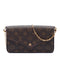 Felicie Pochette Monogram Canvas