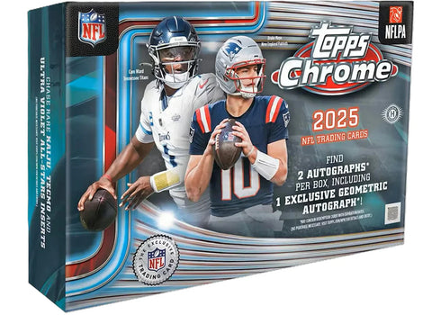 2025 Topps Chrome Football Breakers Delight