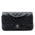 Classic Double Flap Bag Quilted Caviar Medium