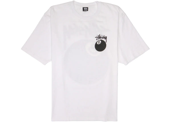 Stussy 8 Ball Tee White