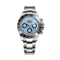 Seiko Mod Daytona | Platinum Ice Blue