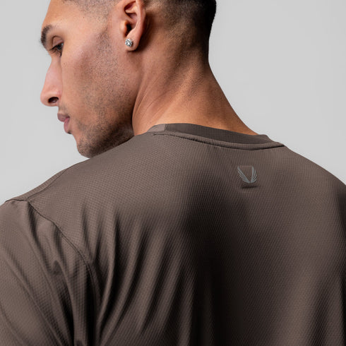1015. AeroSilver® Essential Tee - Deep Taupe