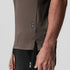 0918. AeroSilver® Fitted Tee - Deep Taupe