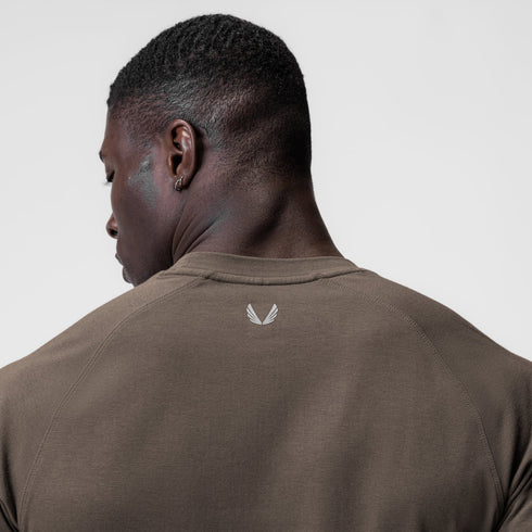 0767. Supima® Established Tee - Deep Taupe