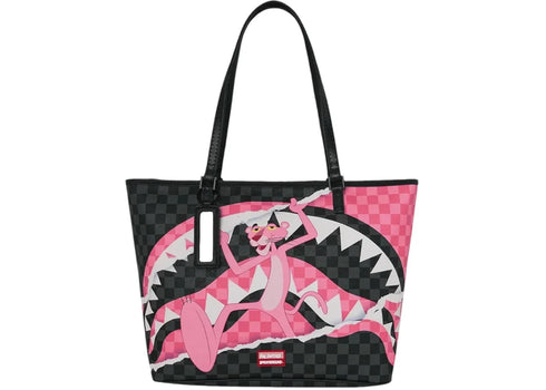 Sprayground Pink Panther on the Run Tote Multicolor