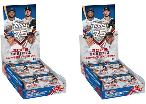 2026 Topps Series 2 Baseball Hobby Box 2x Lot