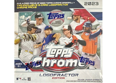 2023 Topps Chrome Logofractor Edition Baseball Mega Box