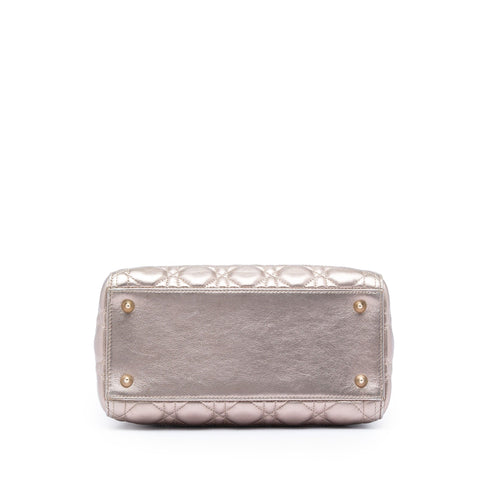 Lady Dior Bag Cannage Quilt Lambskin Medium