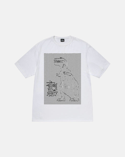 DOTS & LOOPS TEE-WHITE