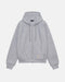 DOUBLE FACE LABEL ZIP HOODIE