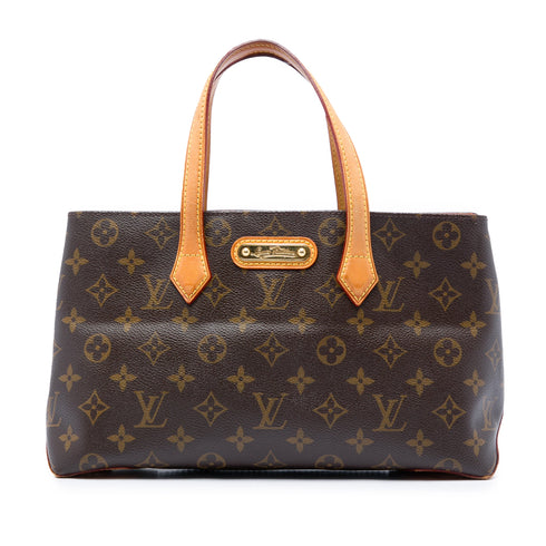 Wilshire Handbag Monogram Canvas PM