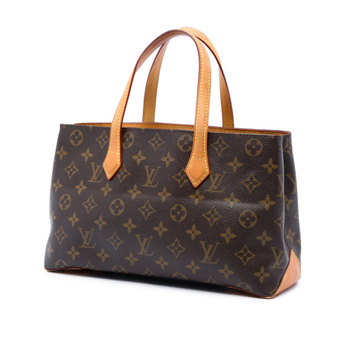 Wilshire Handbag Monogram Canvas PM