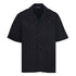 Louis Vuitton Mulberry Silk Short-Sleeve Shirt