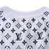 Louis Vuitton Gradient Shoulder-Letter Short-Sleeve T-Shirt