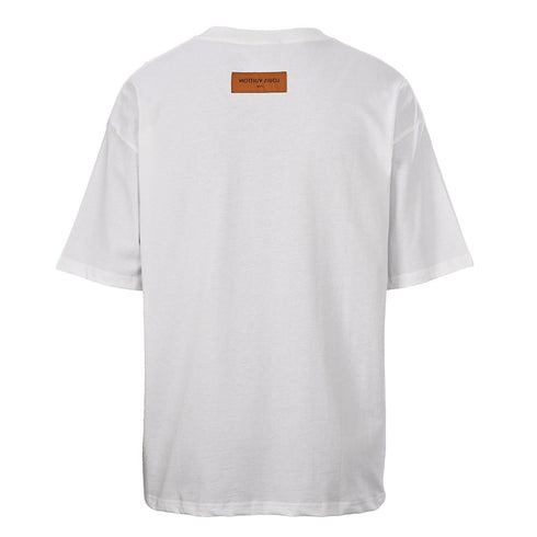 Louis Vuitton Embroidered Sailboat Short-Sleeve T-Shirt