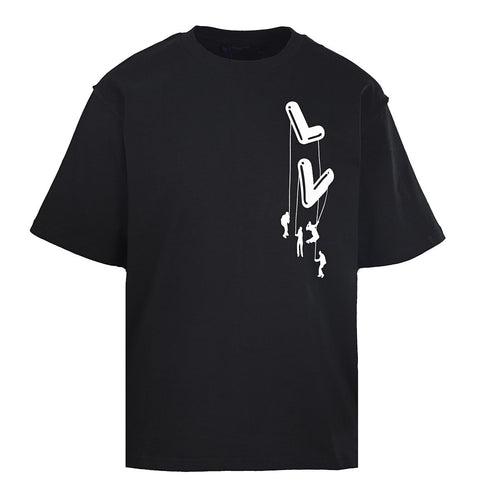 Louis Vuitton (LV) Paratrooper Print Short-Sleeve T-Shirt