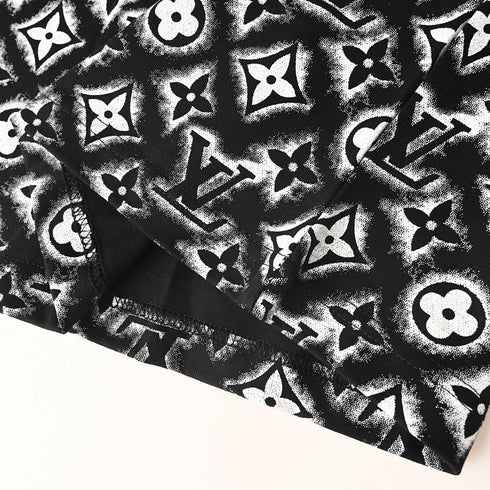 Louis Vuitton All-Over Logo Short-Sleeve T-Shirt