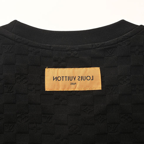 Louis Vuitton Monogram Damier Jacquard Short-Sleeve T-Shirt
