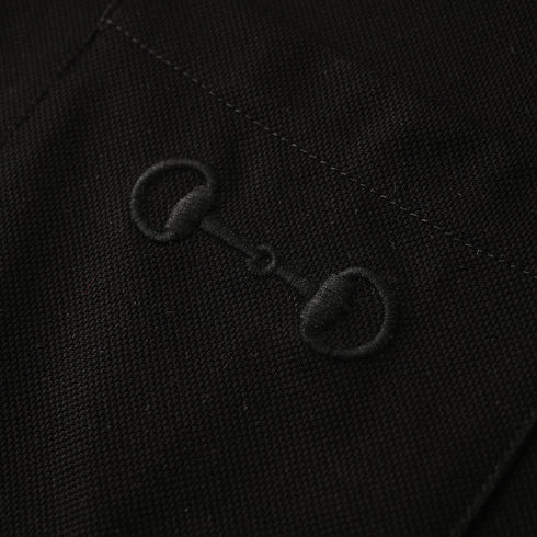 GUCCI Horsebit-Embroidered Pocket Polo Shirt