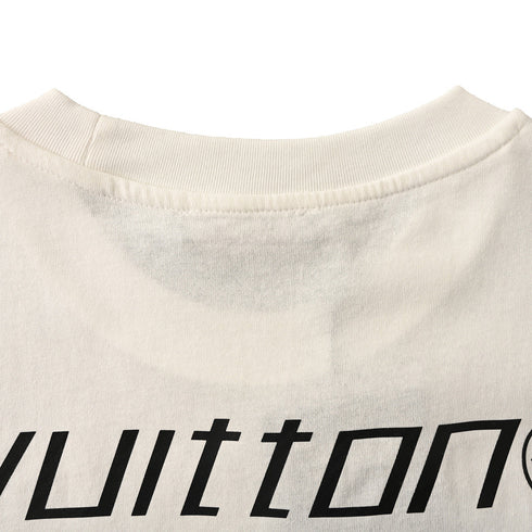 Louis Vuitton Embroidered Sailboat Short-Sleeve T-Shirt