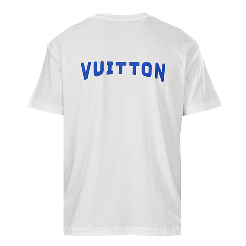 Louis Vuitton Short-Sleeve T-Shirt with Blue Circle Print