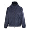 Louis Vuitton Reversible Windbreaker Jacket featuring Leather Logo Patch and Tonal Jacquard Pattern